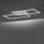 Dimmbare LED Deckenlampe L:83 cm Memory 30 W in Stahl