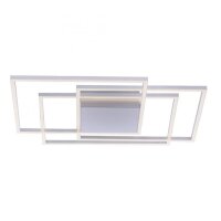 LED Deckenlampe dimmbar in Stahl L:75 cm 5760 lm Modern