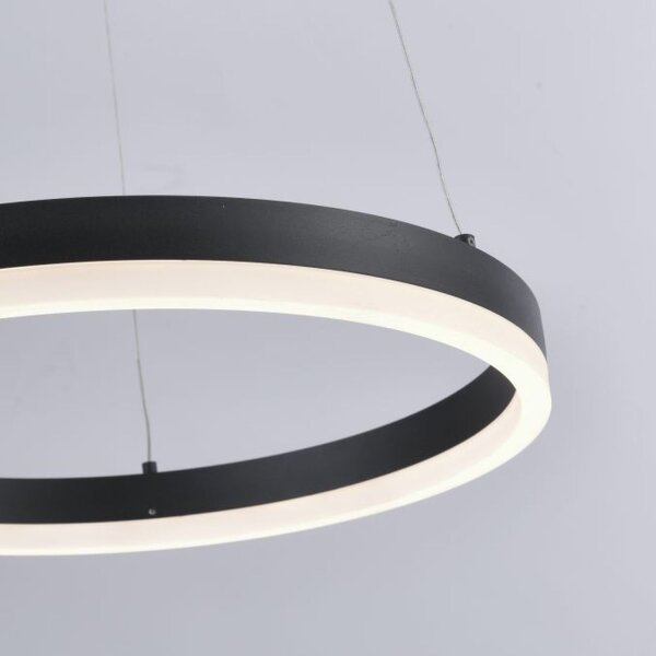 LED Stehlampe Anthrazit dimmbar warmweiß 20 W 215 cm