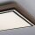 Blendarme LED Deckenleuchte dimmbar Holz B:53,4 cm 44 W