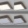 Blendarme LED Deckenleuchte dimmbar Holz B:53,4 cm 44 W