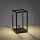 Schwarze LED Tischlampe dimmbar Touch 26 cm 4 W Memory
