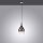 Stilvolle Pendelleuchte Glas Chrom Anthrazit E27 Ø20 cm