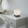 LED Tischleuchte Anthrazit Glas 16 cm 580 lm dimmbar