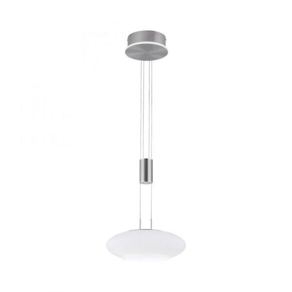 LED Hängelampe Glasschirm dimmbar Fernbedienung 4350 lm