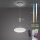 LED Hängelampe Glasschirm dimmbar Fernbedienung 4350 lm