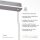 LED Hängelampe Glas in Stahl 108 cm 38 W Fernbedienung