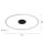 LED Pendelleuchte Anthrazit oval 3000 K 118 cm dimmbar