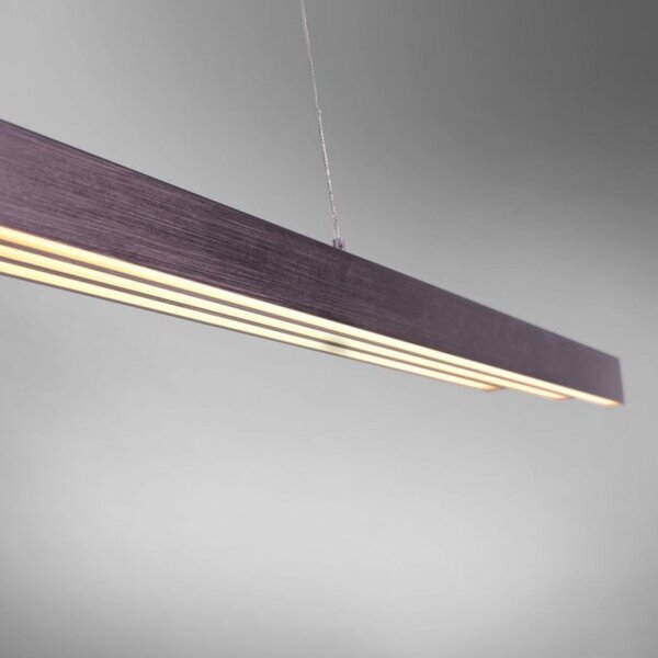 Dimmbare LED Pendelleuchte Touch 4680 lm Sepiabraun