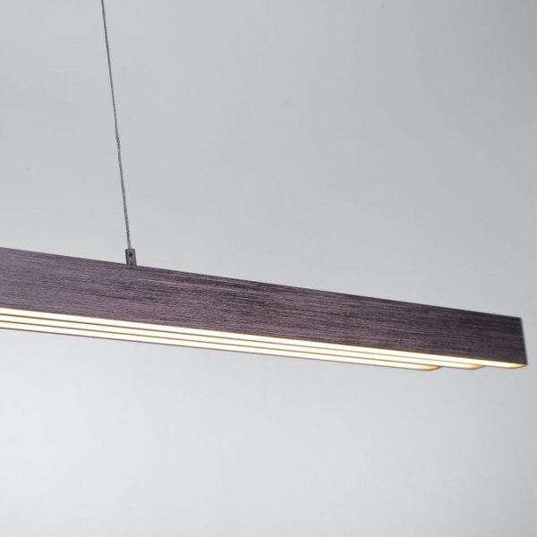 Dimmbare LED Pendelleuchte Touch 4680 lm Sepiabraun
