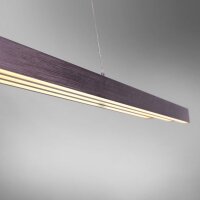 Dimmbare LED Pendelleuchte Touch 4680 lm Sepiabraun