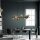 Hängelampe Rauchgrau Bernstein G9 3000 lm Glas 10-flmg