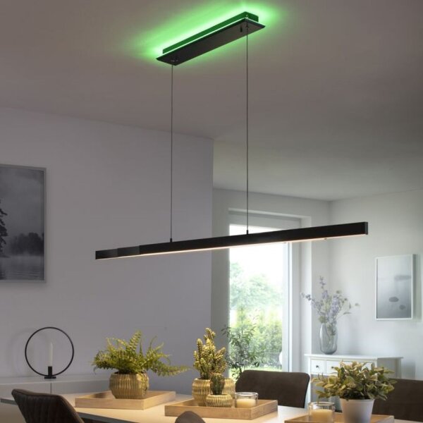 LED Hängelampe RGB Farbtemperaturwechsel 179 cm dimmbar