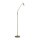 Flexible Stehleuchte in Altmessing Dimmer Glas 163 cm