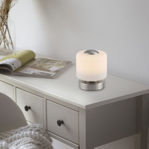 Blendarme LED Tischleuchte Touch dimmbar 15 cm 3000 K