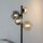 Tischlampe Rauchgrau Bernstein 48 cm G9 3000 K Glas