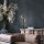 Tischlampe Rauchgrau Bernstein 48 cm G9 3000 K Glas