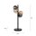 Tischlampe Rauchgrau Bernstein 48 cm G9 3000 K Glas