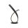 Stilvolle LED Tischlampe in Rostbraun 38,5 cm dimmbar