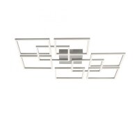 LED Deckenleuchte Farbtemperaturwechsel 58 W in Stahl
