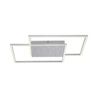 LED Deckenleuchte mit Nachthimmel in Stahl 49 W dimmbar