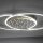 LED Deckenleuchte Sternenhimmel in Stahl 40 W dimmbar