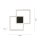 LED Deckenlampe Schwarz Metall 53,5 cm 5000 lm dimmbar