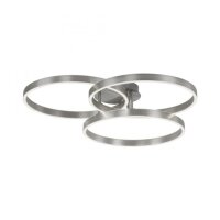 LED Deckenlampe Ringe Fernbedienung L:75 cm dimmbar
