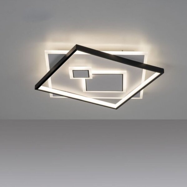 LED Deckenlampe Weiß Schwarz warmweiß 3000 K 4900 lm
