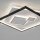 LED Deckenlampe Weiß Schwarz warmweiß 3000 K 4900 lm
