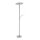 LED Stehlampe mit Lesearm in Stahl Glas 200 cm 5770 lm
