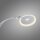 LED Stehlampe mit Lesearm in Stahl Glas 200 cm 5770 lm