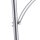 LED Stehlampe mit Lesearm in Stahl Glas 200 cm 5770 lm