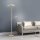 LED Stehlampe Leselicht in Messing Glas 200 cm dimmbar