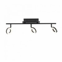 Flexibler LED Deckenspot Anthrazit IP44 67 cm blendarm