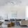 Beweglicher LED Deckenstrahler in Aluminium IP44 188 cm