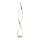 Dimmbare LED Stehlampe in Blattgold 140 cm 3000 K 26 W