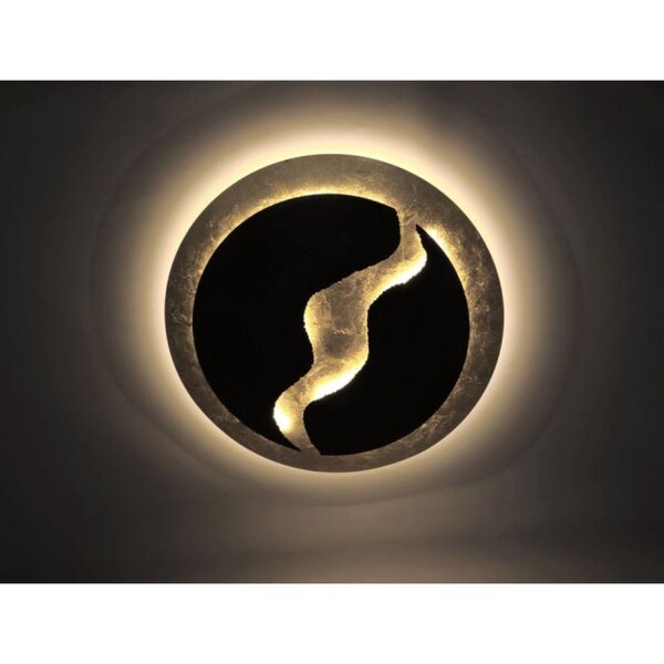 LED Deckenleuchte dimmbar Rostbraun Gold Ø50 cm 3000 K