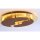 LED Deckenleuchte dimmbar Rostbraun Gold Ø50 cm 3000 K