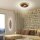 LED Deckenleuchte dimmbar Rostbraun Gold Ø50 cm 3000 K