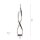 Dimmbare LED Stehlampe in Rostbraun 140 cm 3000 K 26 W