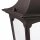 Elegante Sockelleuchte außen Schwarz H:50cm Garten
