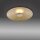LED Deckenleuchte Metall dimmbar in Blattgold 3000 K