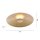 LED Deckenleuchte Metall dimmbar in Blattgold 3000 K