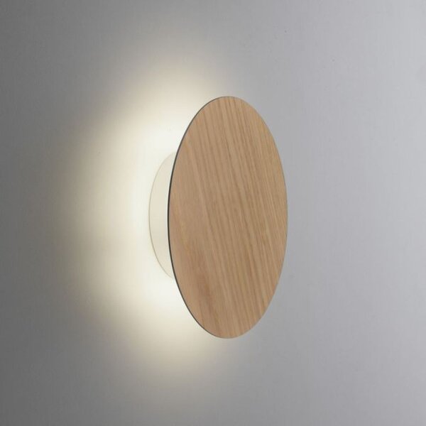 LED Akku Wandlampe Holz dimmbar Fernbedienung Timer 1 W