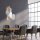 Dimmbare LED Akku Wandlampe Fernbedienung in Messing