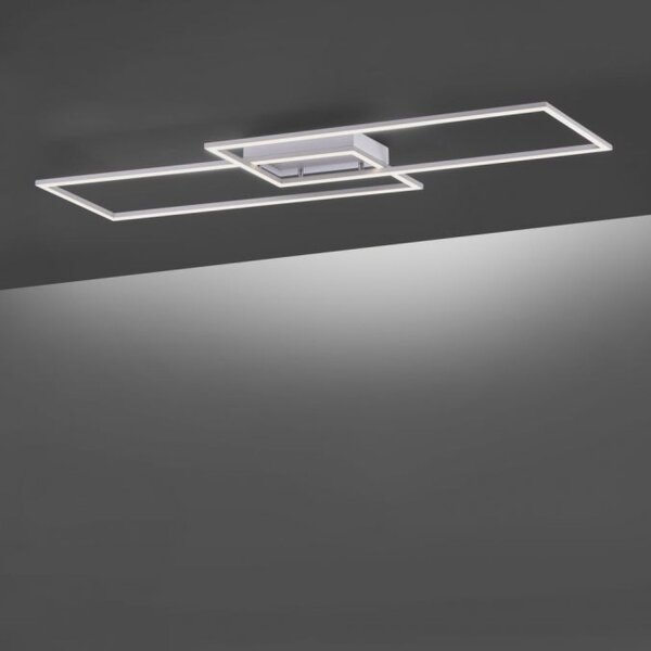 LED Deckenlampe dimmbar in Stahl 41 W 5400 lm Modern