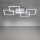 Dimmbare LED Deckenlampe Modern 80 cm 4424 lm in Stahl