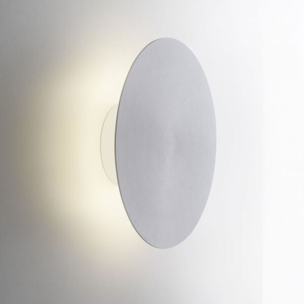 Dimmbare LED Akku Wandlampe Fernbedienung 1 W in Silber