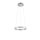 LED H&auml;ngelampe Ring &Oslash;40 cm 27 W dimmbar Fernbedienung